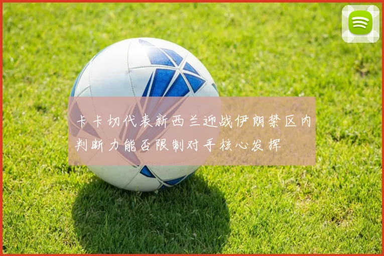 卡卡切代表新西兰迎战伊朗禁区内判断力能否限制对手核心发挥